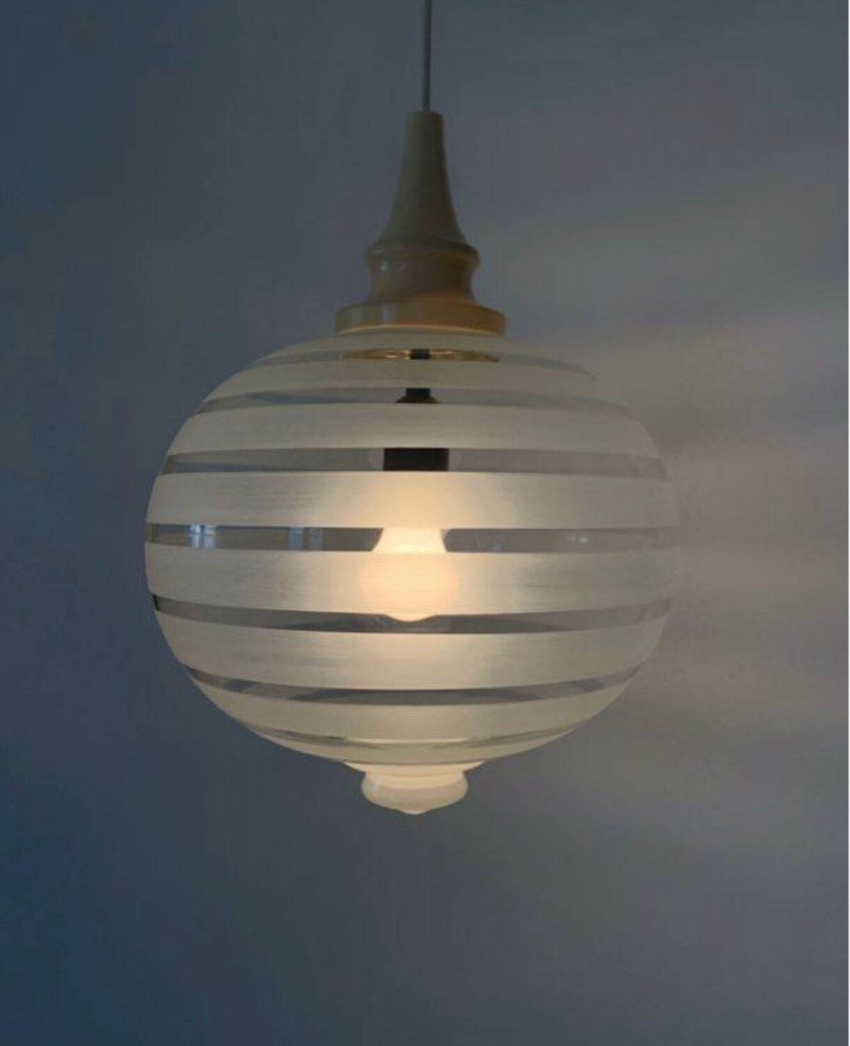 70s candy chandelier