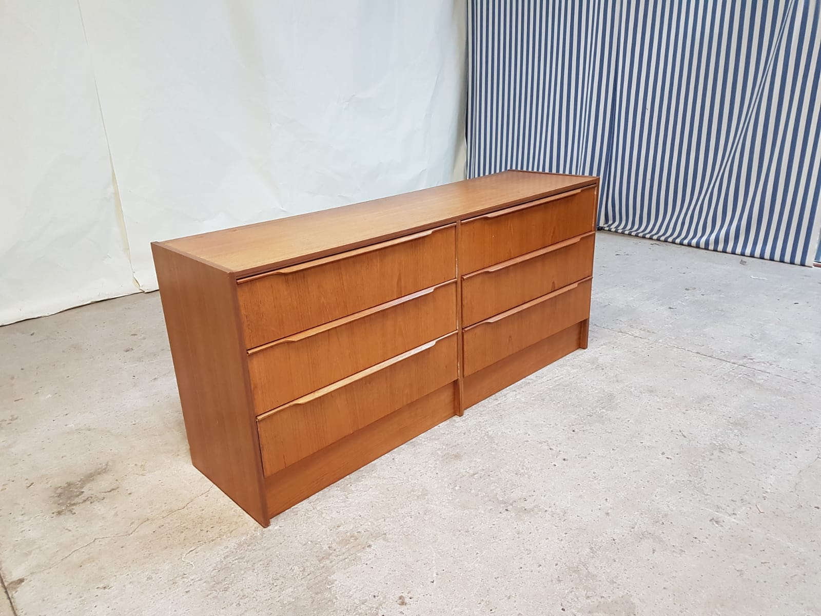 Mid century danish double drawers by Steens