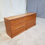 Mid century danish double drawers by Steens