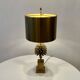 Lampe de table Bronze et Laiton Maison Charles modèle pommes de pin