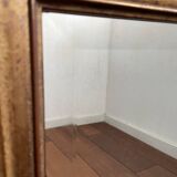 Vintage gold mirror 42 x 50 cm