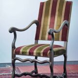 Louis XIII walnut sheep bone style chair