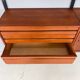 Modular wall shelf in teak in mid-century modern style, designed by Poul Cadovius for Cado, 1960.