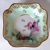 4 Limoges porcelain cups gilded with fine gold