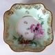 4 Limoges porcelain cups gilded with fine gold