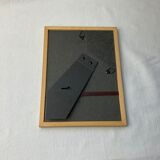 Cadre ancien en bois clair