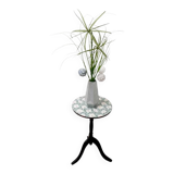 Vintage side table pedestal table