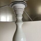Lampe balustre XXL fonte 1970 Carnaby William Morris Revival