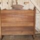 Walnut headboard