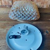 Vintage Chiseled Glass Ceiling Light