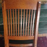 American oak office chair 1950