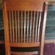 American oak office chair 1950