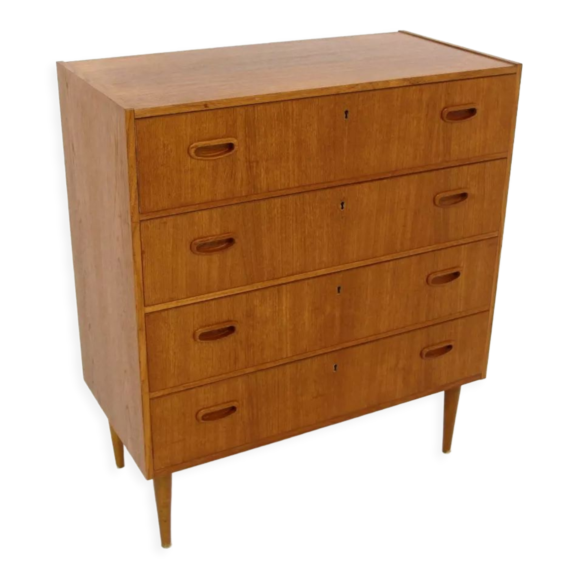 Scandinavian teak chest of drawers, Sweden, 1960