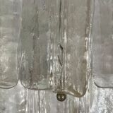 Pair of Murano glass chandeliers by Toni Zuccheri for Venini