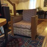 Cubist Art Deco armchair
