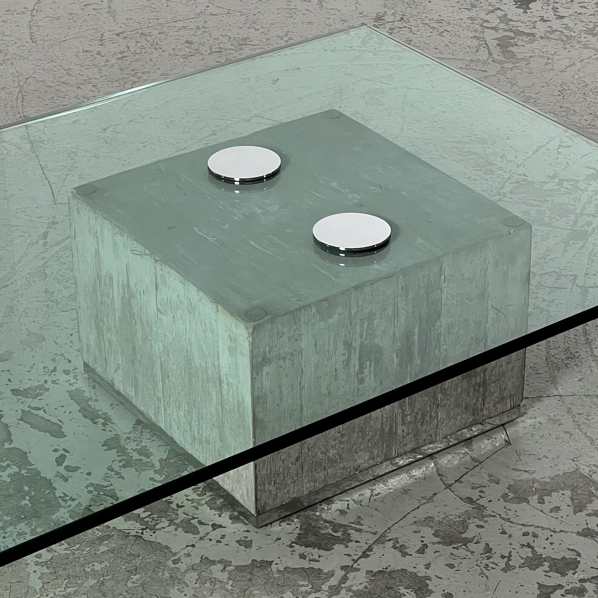Table basse modèle Sapo par Sergio et Giorgio Saporiti pour Saporiti Italia années 70