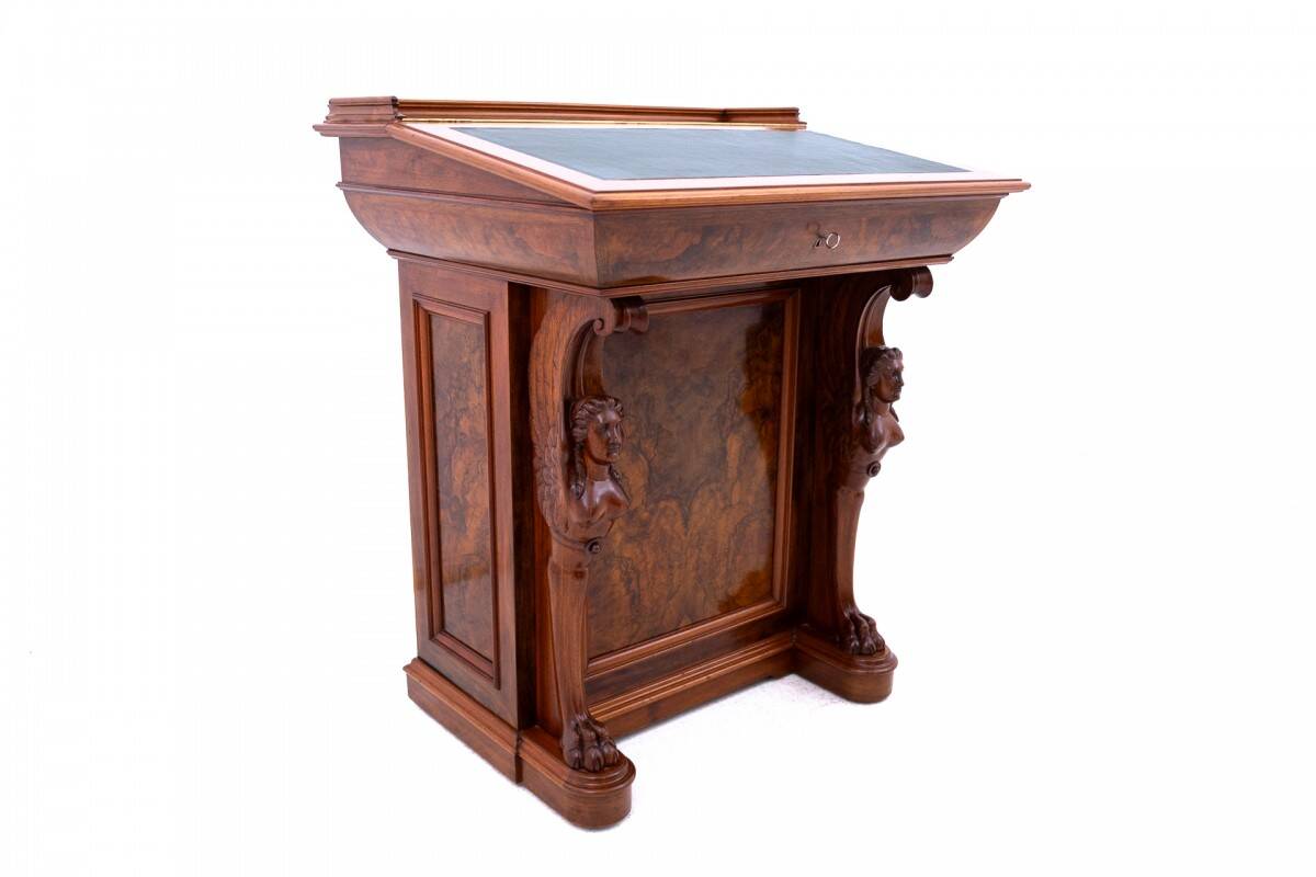 Antique desk from around 1880, England.