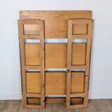 Folding bookcase shelf