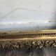 Large frame XIX gilded leaf height 100cm width 86cm