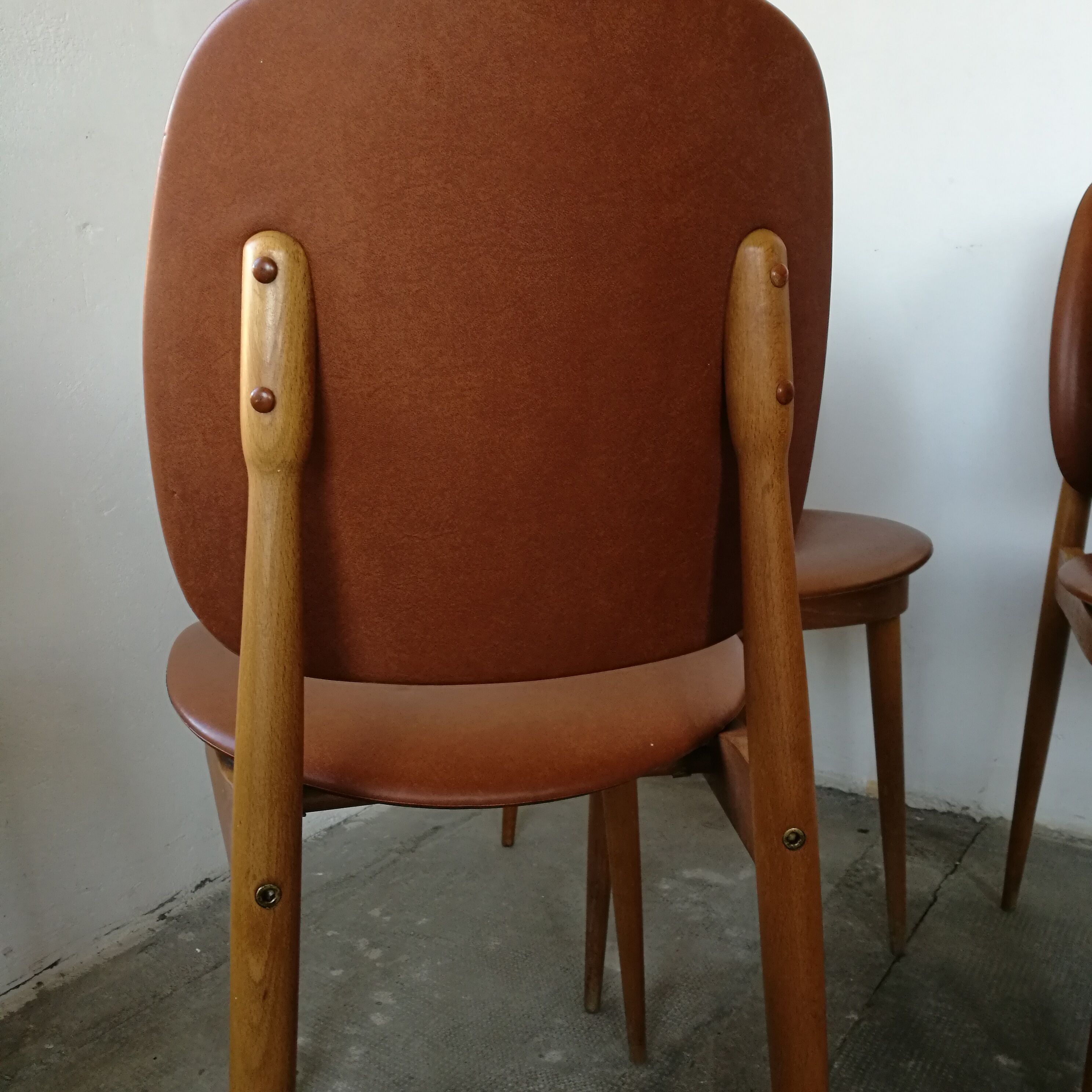 Set of 4 Baumann chairs, Pegasus model