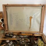 Box of old paint