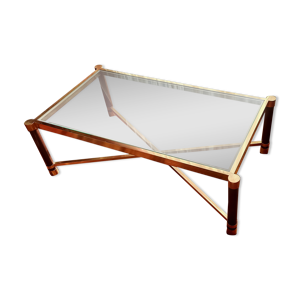 table basse en laiton,