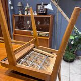 Vintage Scandinavian set – extendable table & 6 chairs