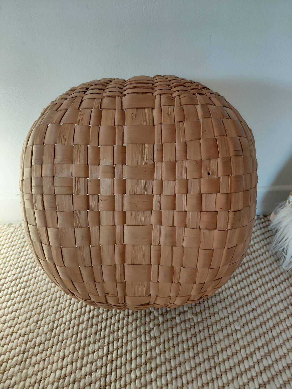 Old wicker basket