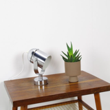 Vintage chrome wall lamp