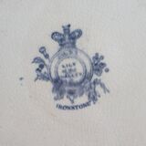 Assiette faience anglaise
