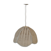 Suspension fleur en ficelle et corde