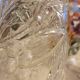 Molded crystal vase