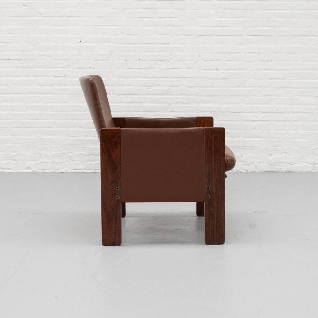 Set of 2 Cassina 917 armchairs by Afra & Tobia Scarpa 1960s