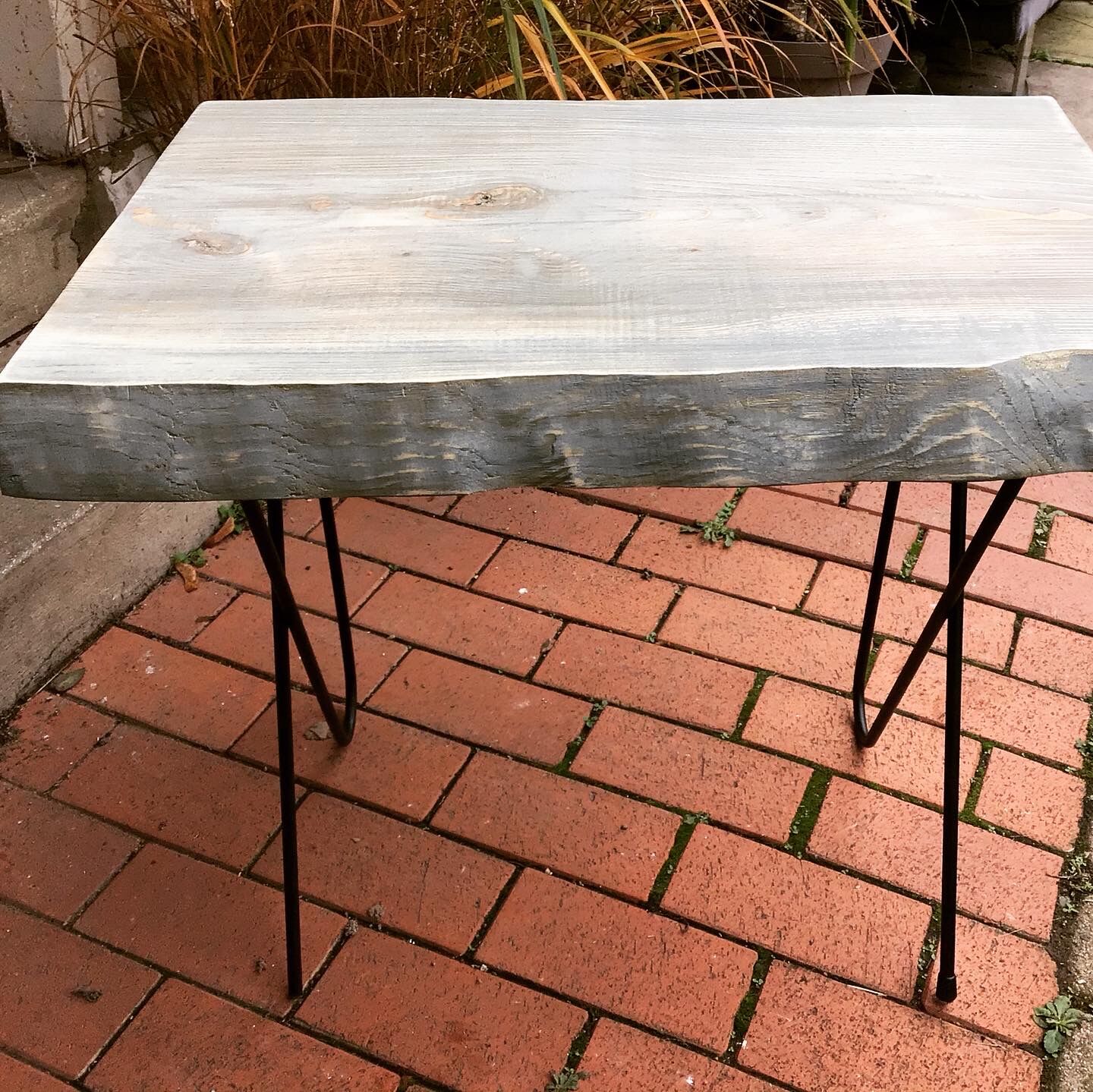 Solid wooden console