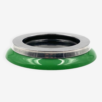 Sergio Asti, mod.4635 green ashtray / catchall, Kartell Italy 1967