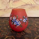 Glass paste vase