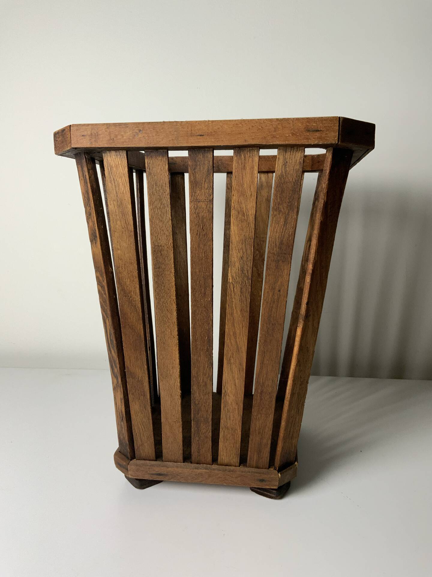 Art Deco wastepaper basket