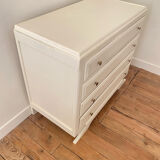 Vintage commode with moustache legs