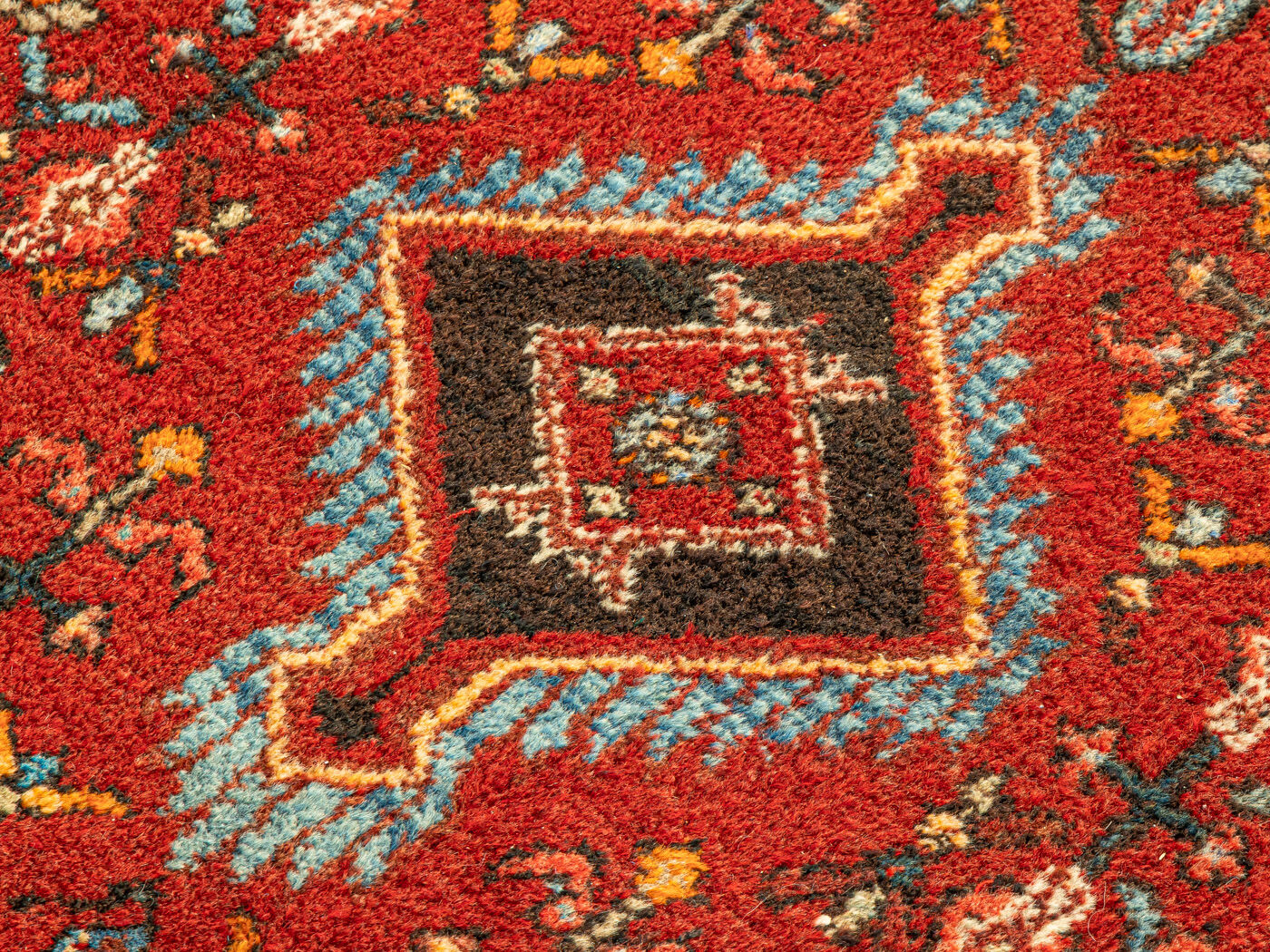 1960s kerman Carpet , 110 x 173