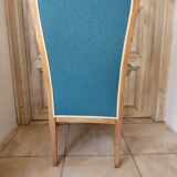 Turquoise Voltaire Armchair