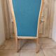 Turquoise Voltaire Armchair