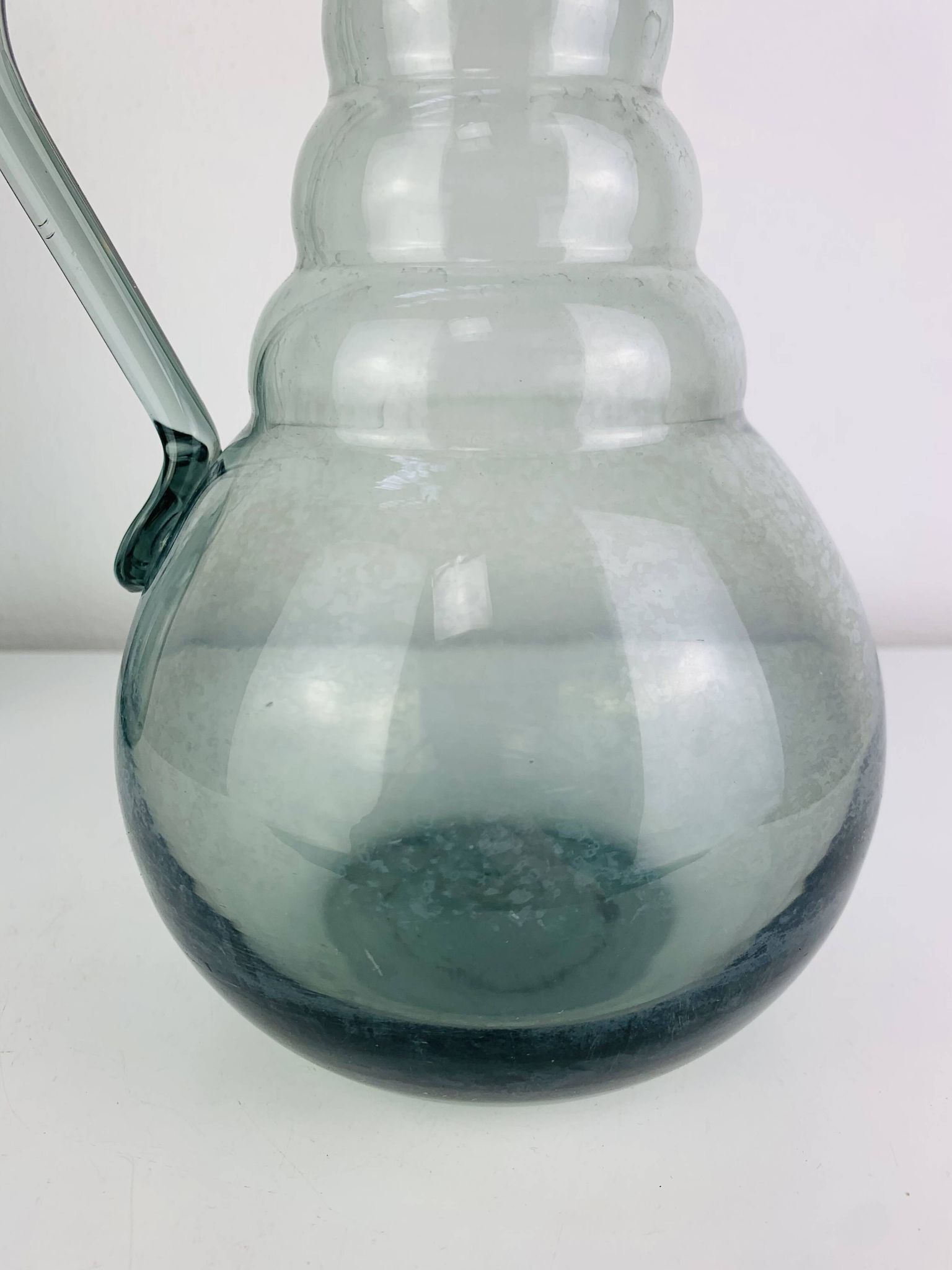 Pair of Daum Nancy carafes, Art Deco