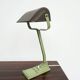 Articulated desk lamp ERPE — Pale green and Bakelite, Belgium, 1930s-40s