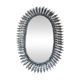 Miroir années 60 feuilles d'acanthe
