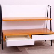 Fully renovated mid century bookshelf by Tatra, 1960s, Czechoslovakia