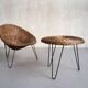 Roberto Mango, armchair and coffee table, Italy 1950