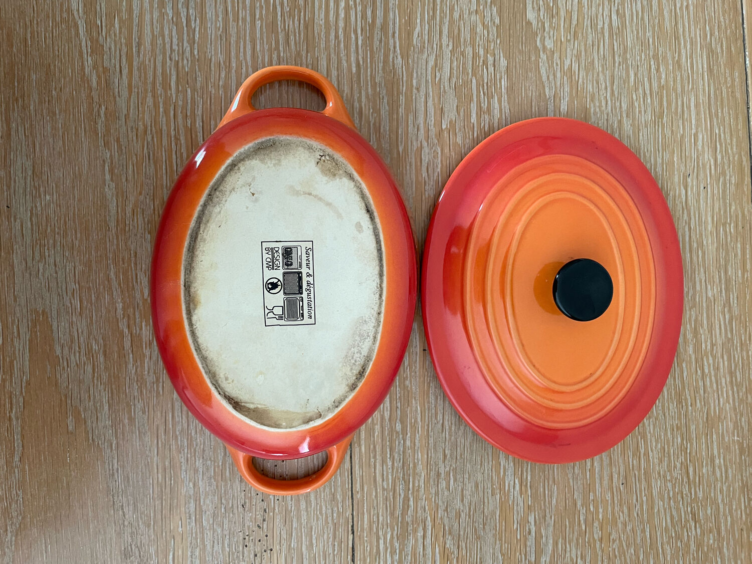 Ancienne Yaourtière SEB Orange 8 Pots - Vintage French Finds