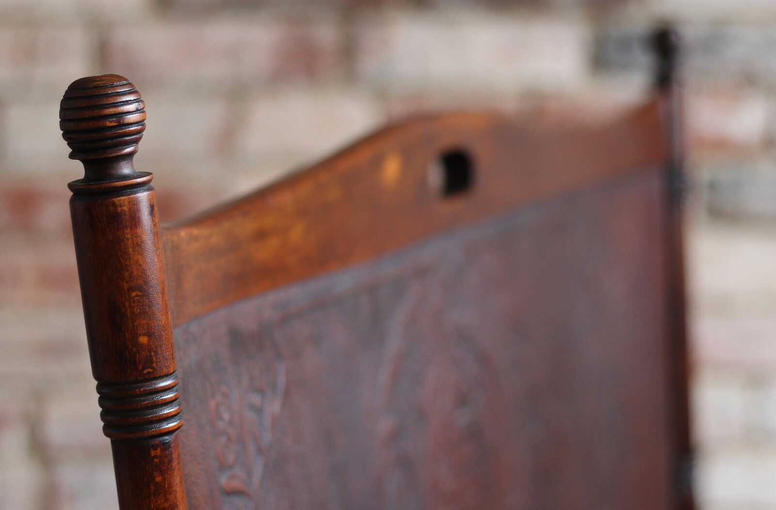 Antique Bentwood Bench
