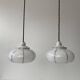 Pair of old art-deco pendants