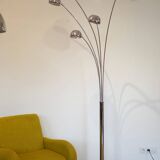 Lily of the valley floor lamp with 5 branches